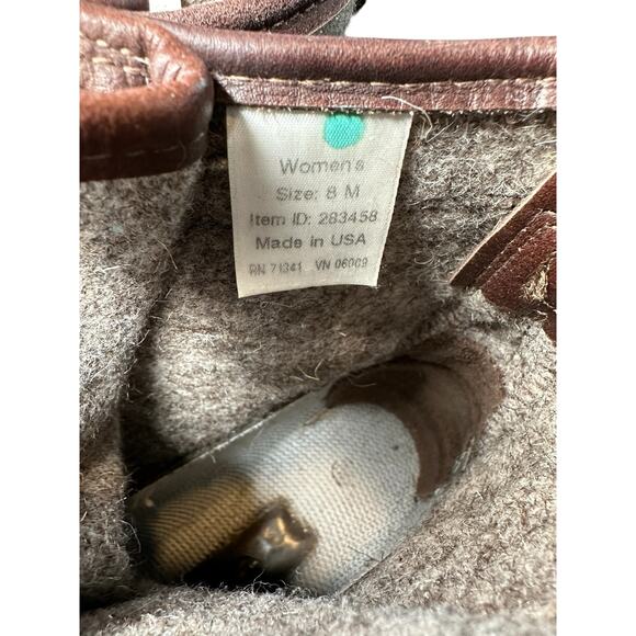 L.L. Bean Waterproof Gorpcore Rubber Bean Boots Size Women's 8 Missing Insoles - Picture 4 of 10